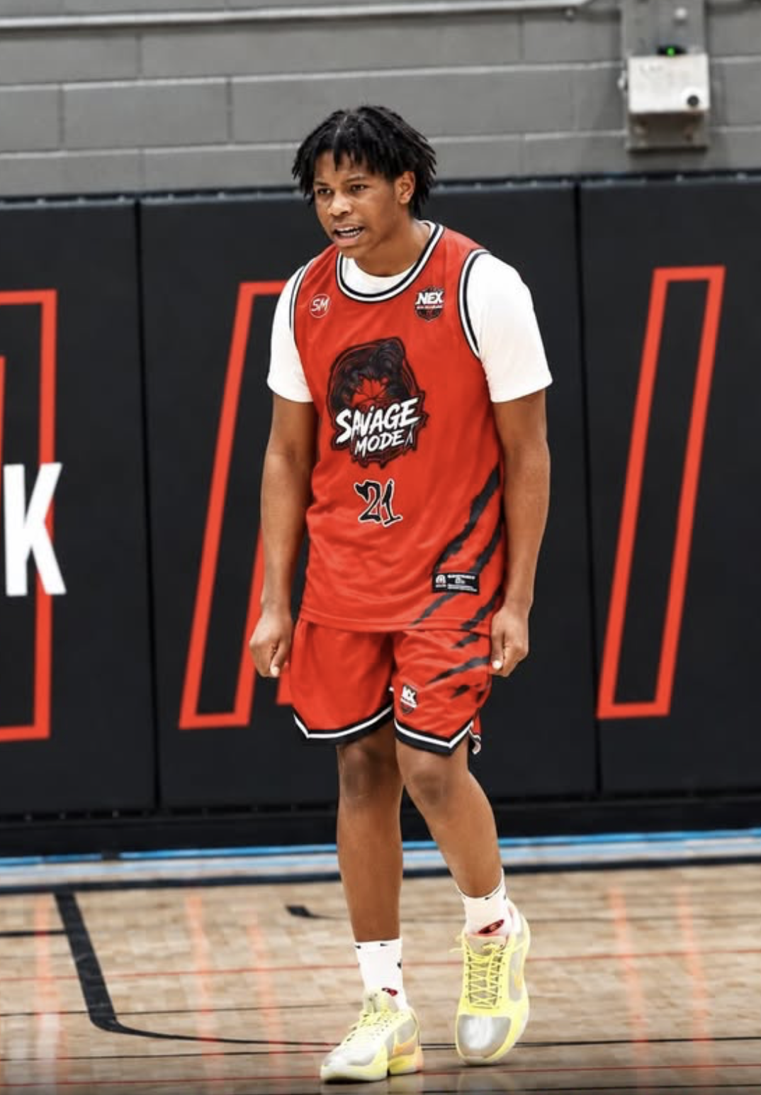 Taylor Young on court