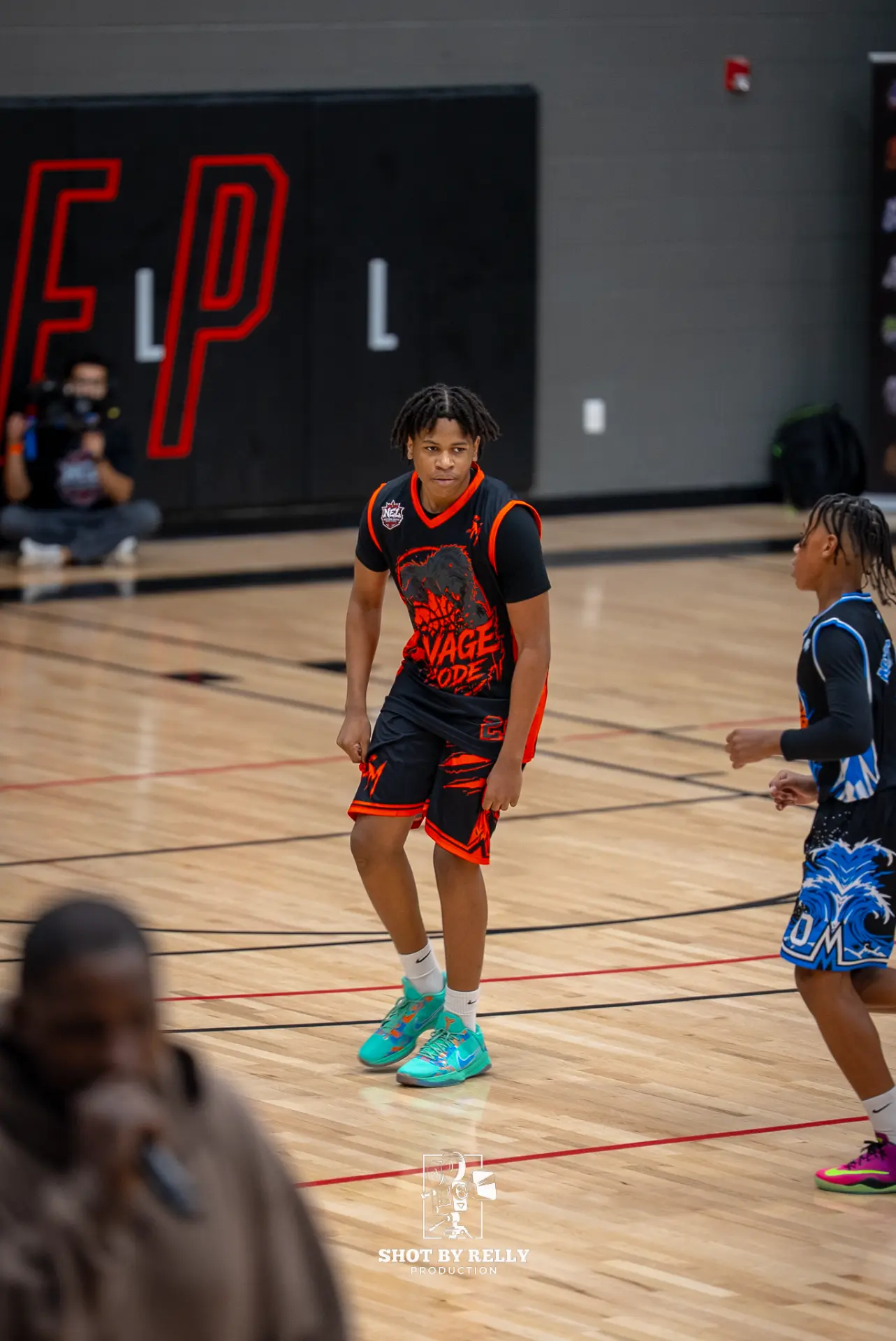 Taylor Young on court